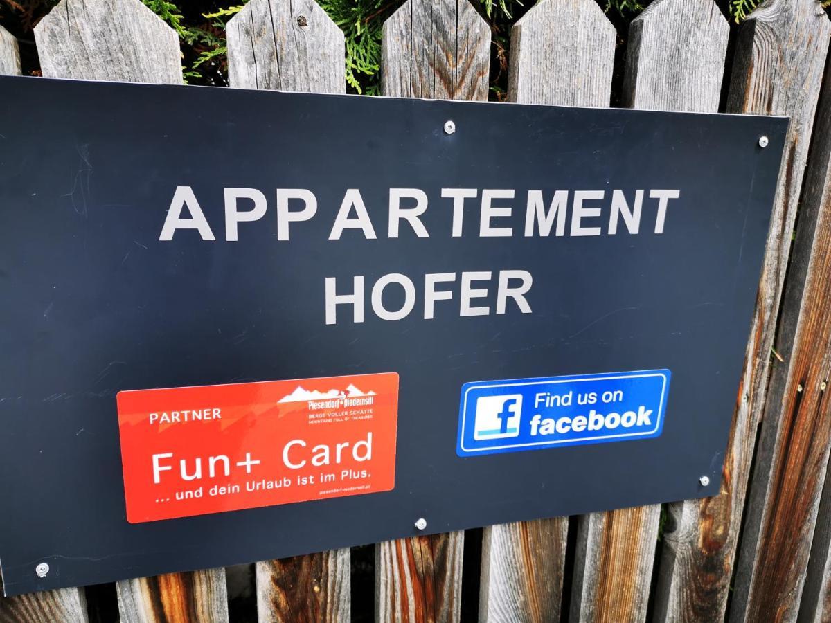 Appartement Hofer Niedernsill Exteriér fotografie